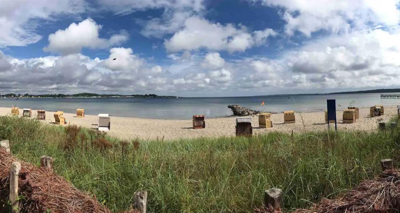 Im Bademantel An Den Strand Mit Terrasse Eckernförde المظهر الخارجي الصورة