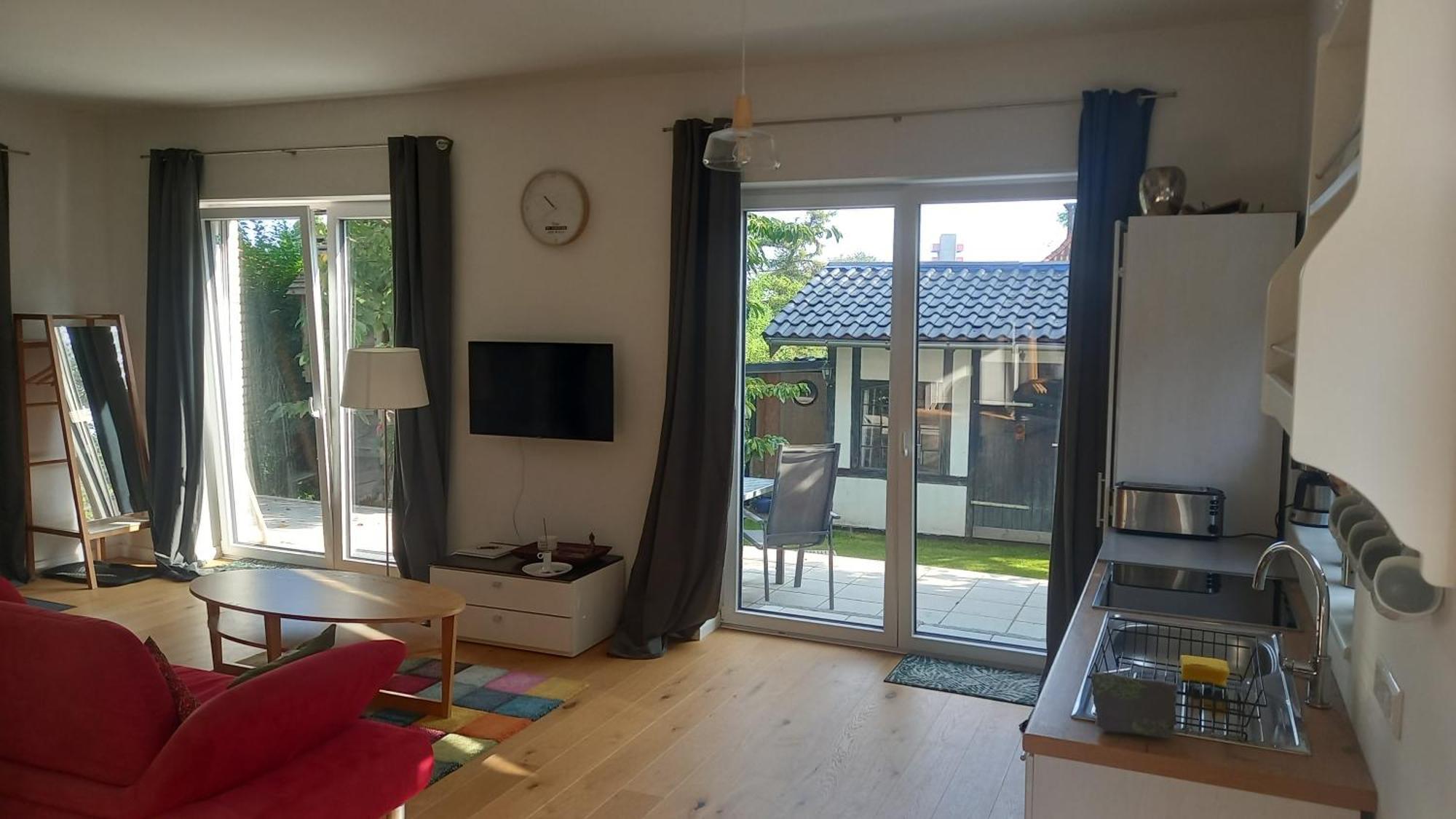 Im Bademantel An Den Strand Mit Terrasse Eckernförde المظهر الخارجي الصورة